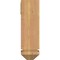 Ekena Millwork Funston Arts and Crafts Smooth Bracket w/ Offset Brace, Western Red Cedar, 5 1/2"W x 18"D x 18"H BKT0604X18X18FST03SWR - alternate 4